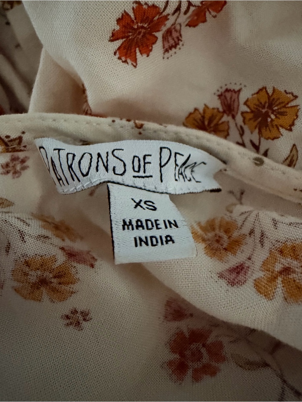 Patrons of Peace maxi dress / floral cami dress - Picture 4 of 4
